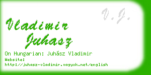 vladimir juhasz business card
